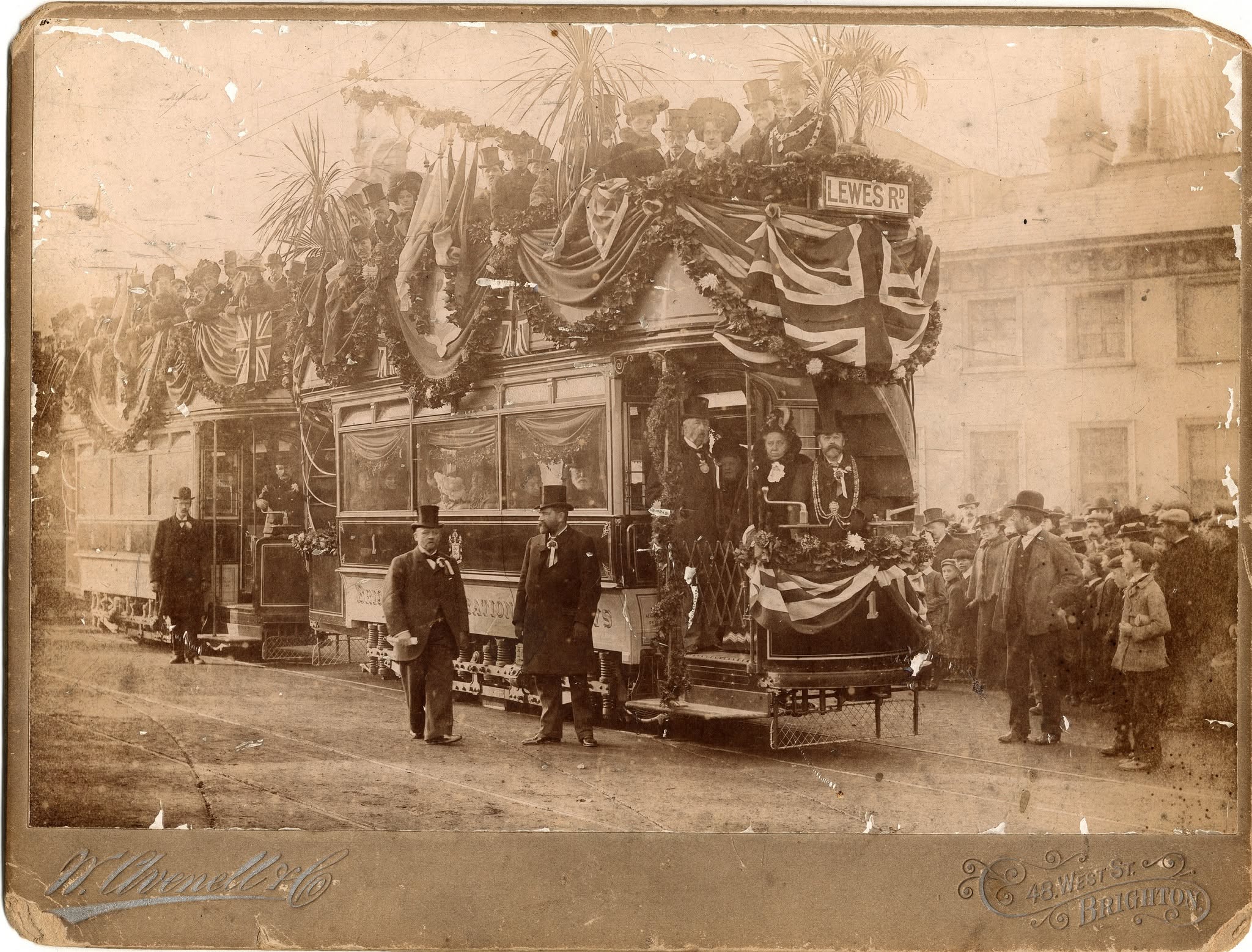 mayor and tram